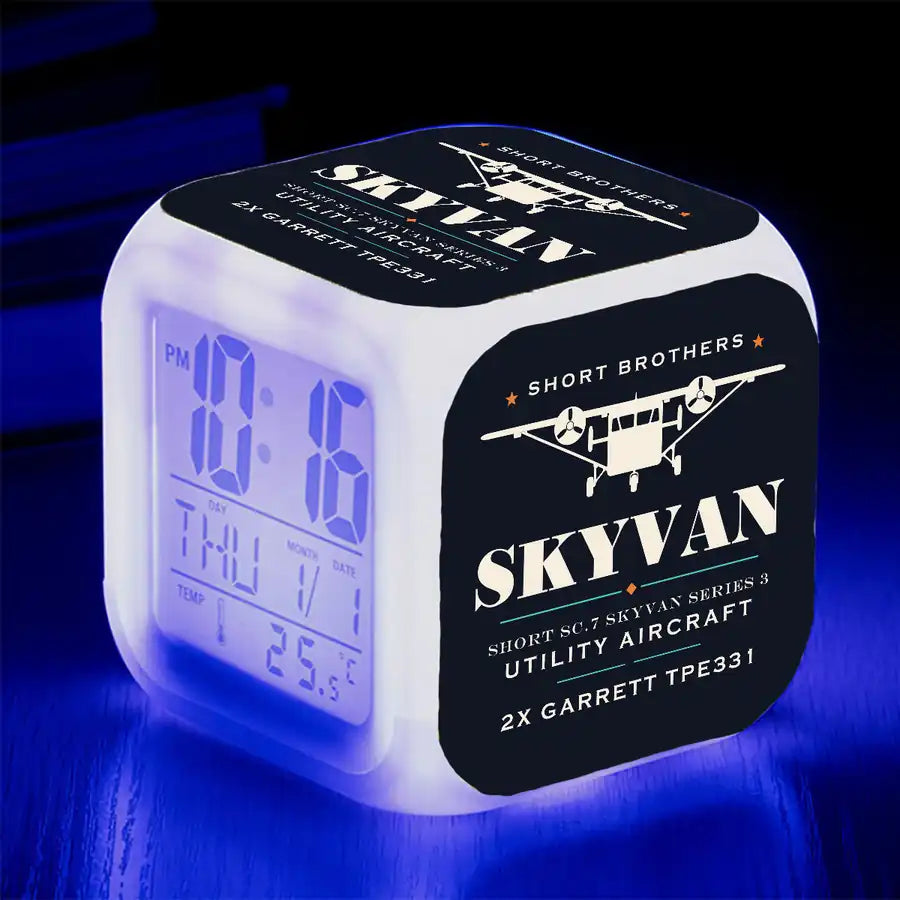 Short SC.7 Skyvan Series 3 - Heritage - Alarm Clock
