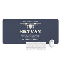 Thumbnail for Short SC.7 Skyvan Series 3 - Heritage - Desk Mat - Navy Blue