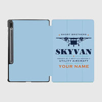 Thumbnail for Short SC.7 Skyvan Series 3 - Heritage + Name - Samsung Tablet - Light Blue