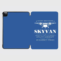 Thumbnail for Short SC.7 Skyvan Series 3 - Heritage - iPad Case - Blue