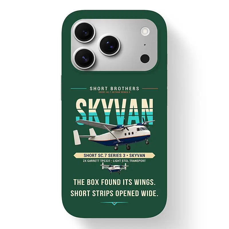 Short SC.7 Skyvan Series 3 - Original - MagSafe iPhone 17 Pro - Dark Green