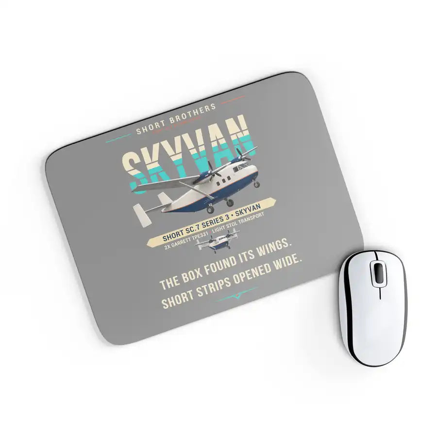 Short SC.7 Skyvan Series 3 - Original - Mouse Pad - Gray