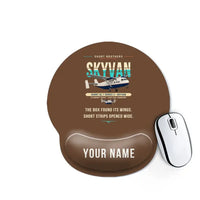 Thumbnail for Short SC.7 Skyvan Series 3 - Original + Name - Ergonomic Mouse Pad - Brown