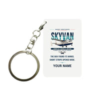 Thumbnail for Short SC.7 Skyvan Series 3 - Original + Name - Key Chain - White