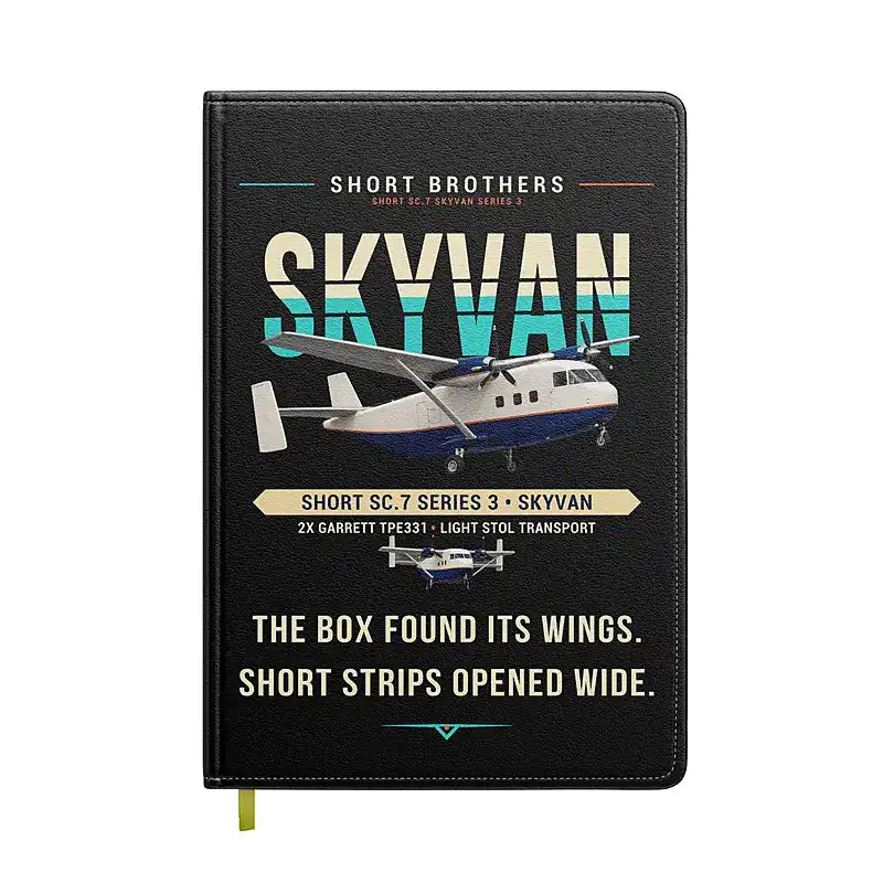 Short SC.7 Skyvan Series 3 - Original - Notebook - Black