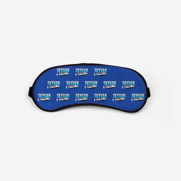 Short SC.7 Skyvan Series 3 - Original Pattern - Sleep Mask - Blue