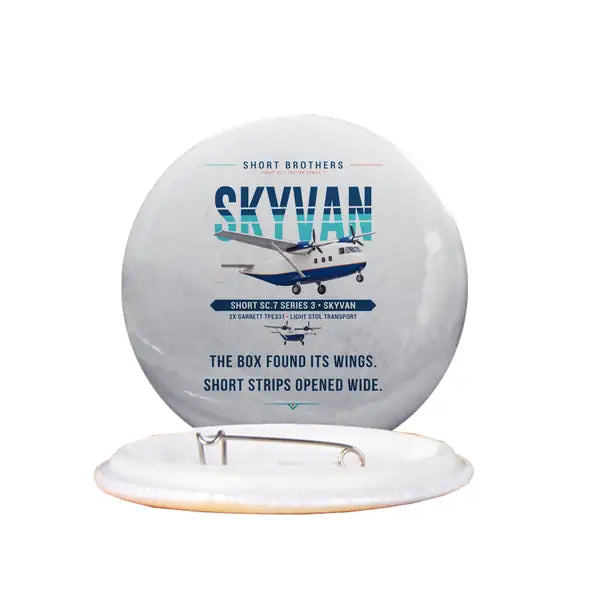 Short SC.7 Skyvan Series 3 - Original - Pin - Light Gray