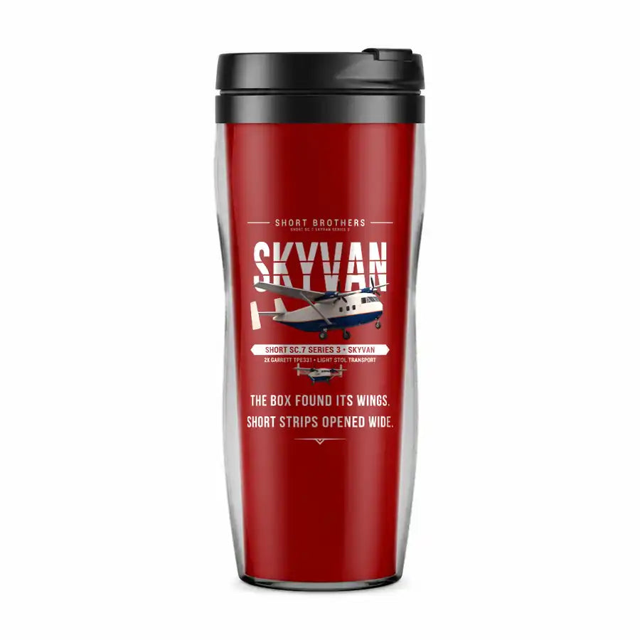 Short SC.7 Skyvan Series 3 - Original - Plastic (No Holder) - Red