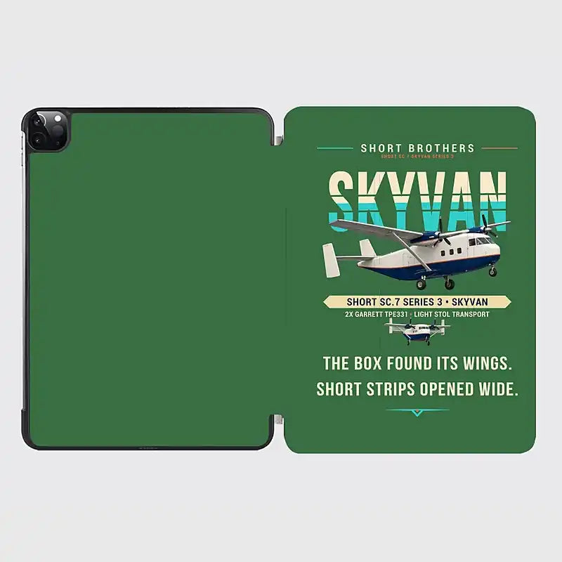 Short SC.7 Skyvan Series 3 - Original - iPad Case - Green