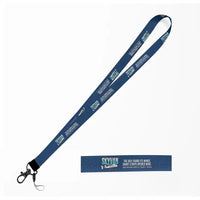 Thumbnail for Short SC.7 Skyvan Series 3 Lanyard & ID Holders lanyard - Original - Dark Blue