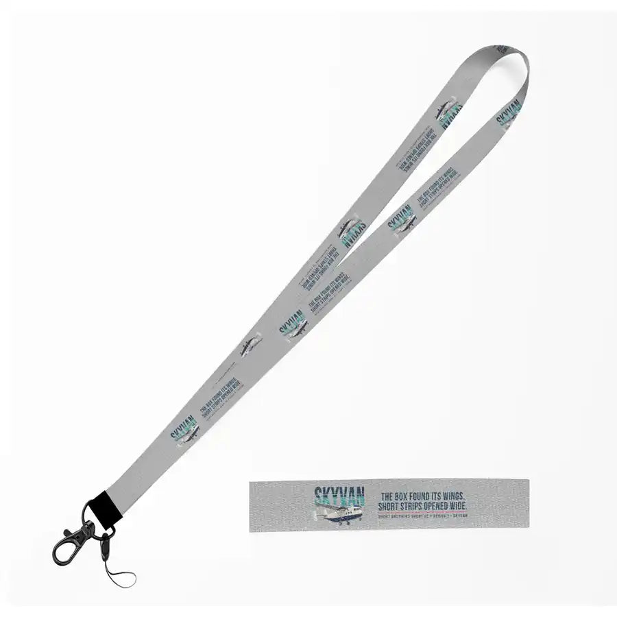 Short SC.7 Skyvan Series 3 Lanyard & ID Holders lanyard - Original - Light Gray