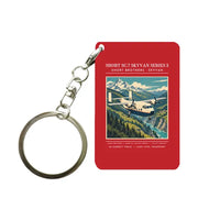 Thumbnail for Short SC.7 Skyvan Series 3 - Poster - Key Chain - Red