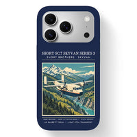 Thumbnail for Short SC.7 Skyvan Series 3 - Poster - MagSafe iPhone 17 Pro - Navy Blue