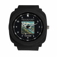 Thumbnail for Short SC.7 Skyvan Series 3 - Poster + Name - Rubber Strap - Black