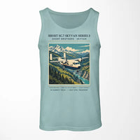 Thumbnail for Short SC.7 Skyvan Series 3 - Poster - Tank Top - Light Green