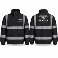 Thumbnail for Short SC.7 Skyvan Series 3 Reflective Winter Jackets - Heritage - Black