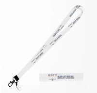 Thumbnail for Short Belfast C.1 lanyard - white