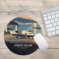 Thumbnail for Shorts 330-200 - 3D + Name - Round Mouse Pad - Full Print
