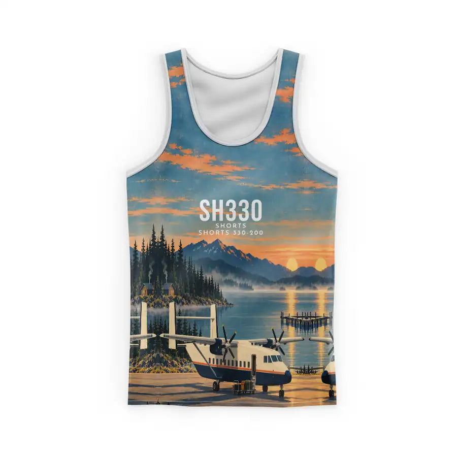 Shorts 330-200 3D All-Over Print Clothing - Tank Top - 3D