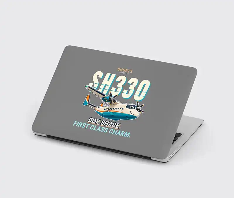Shorts 330-200 - Cartoon - MacBook Case - Gray