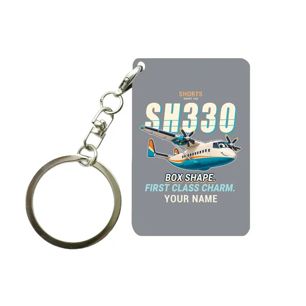 Shorts 330-200 - Cartoon + Name - Key Chain - Gray