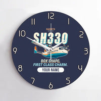 Thumbnail for Shorts 330-200 - Cartoon + Name - No Frame - Navy Blue