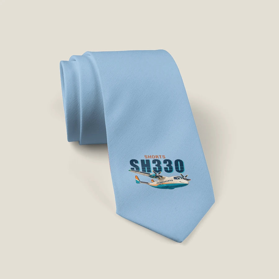 Shorts 330-200 - Cartoon - Tie - Light Blue