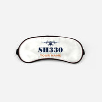 Thumbnail for Shorts 330-200 - Heritage + Name - Sleep Mask - White