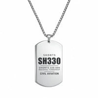 Thumbnail for Shorts 330-200 - Necklace - Tag - Silver