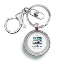 Thumbnail for Shorts 330-200 - Original - Circle Key Chain - White