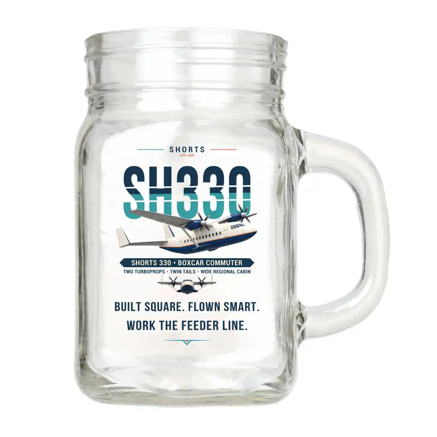 Shorts 330-200 - Original - Cocktail Glass (Mason Jar)