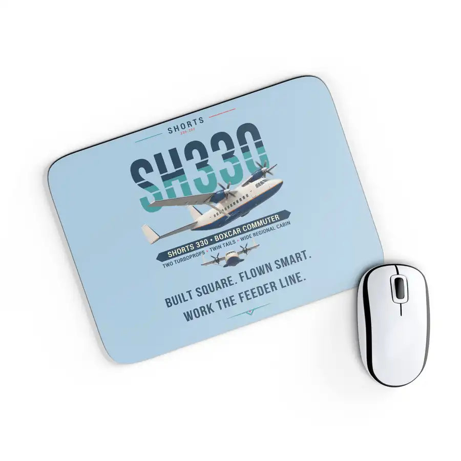 Shorts 330-200 - Original - Mouse Pad - Light Blue
