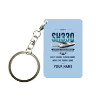 Thumbnail for Shorts 330-200 - Original + Name - Key Chain - Light Blue