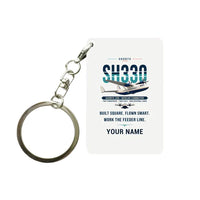 Thumbnail for Shorts 330-200 - Original + Name - Key Chain - White