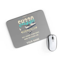 Thumbnail for Shorts 330-200 - Original + Name - Mouse Pad - Gray