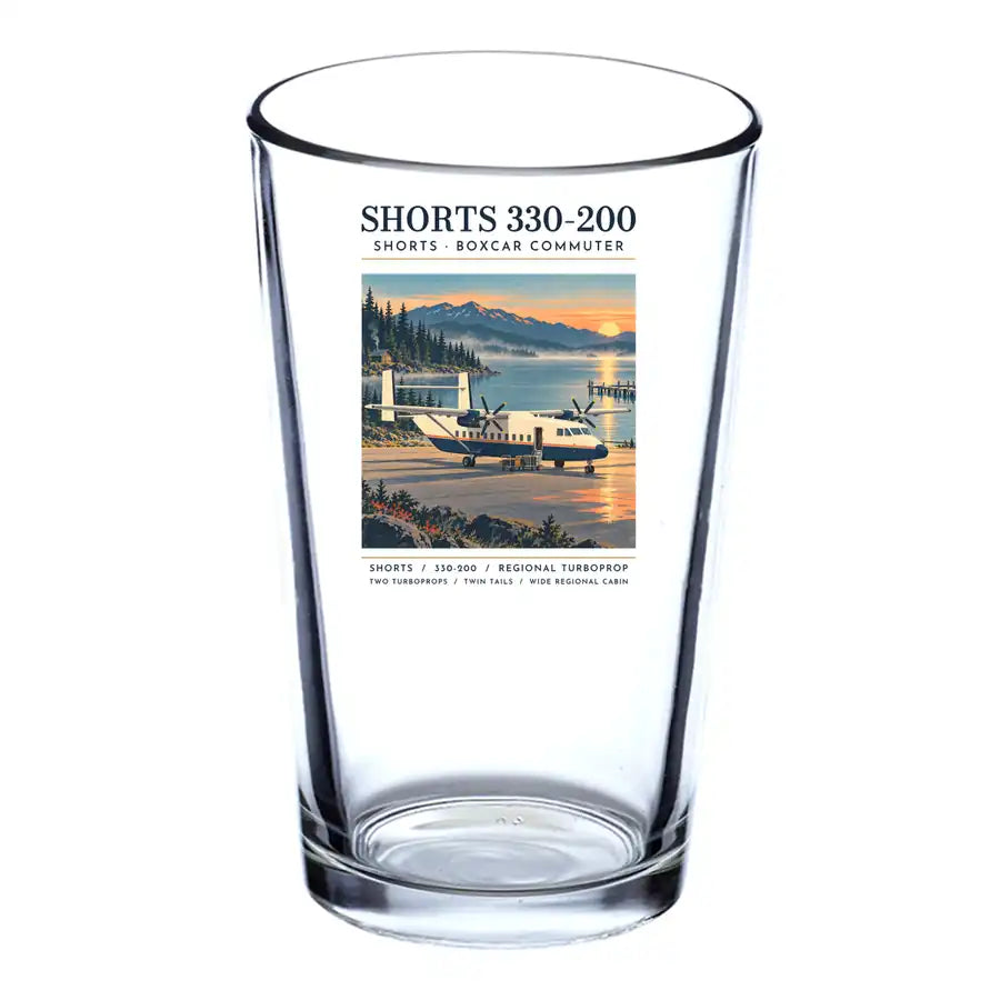 Shorts 330-200 - Poster - Beer & Water Glass