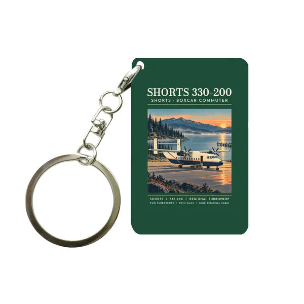 Shorts 330-200 - Poster - Key Chain - Dark Green