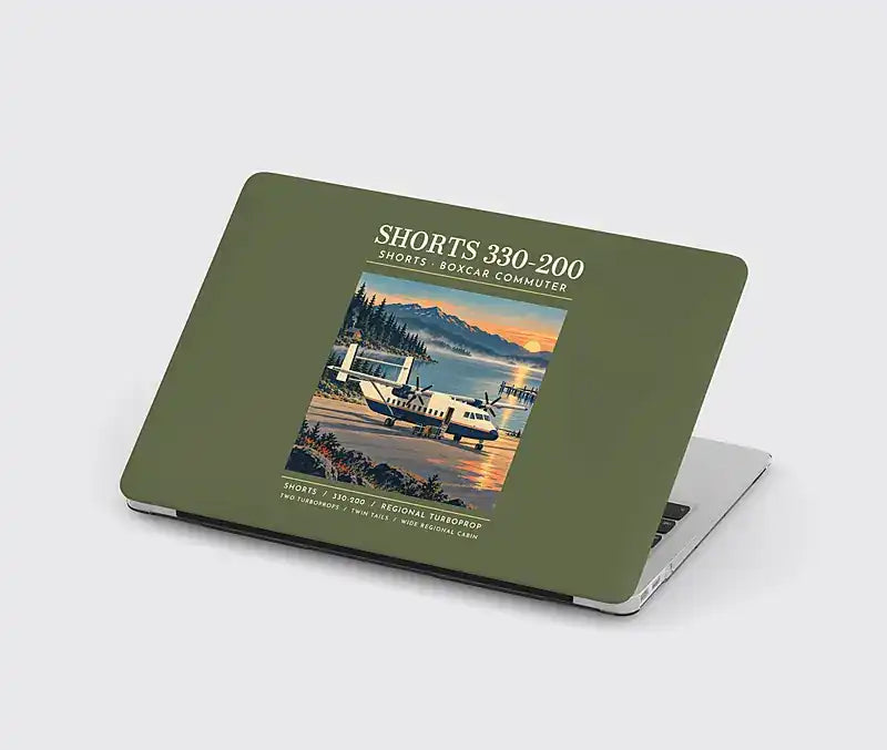 Shorts 330-200 - Poster - MacBook Case - Green Army