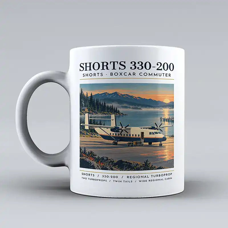 Shorts 330-200 - Poster - Mug - White
