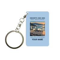 Thumbnail for Shorts 330-200 - Poster + Name - Key Chain - Light Blue