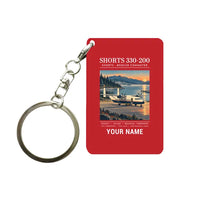 Thumbnail for Shorts 330-200 - Poster + Name - Key Chain - Red