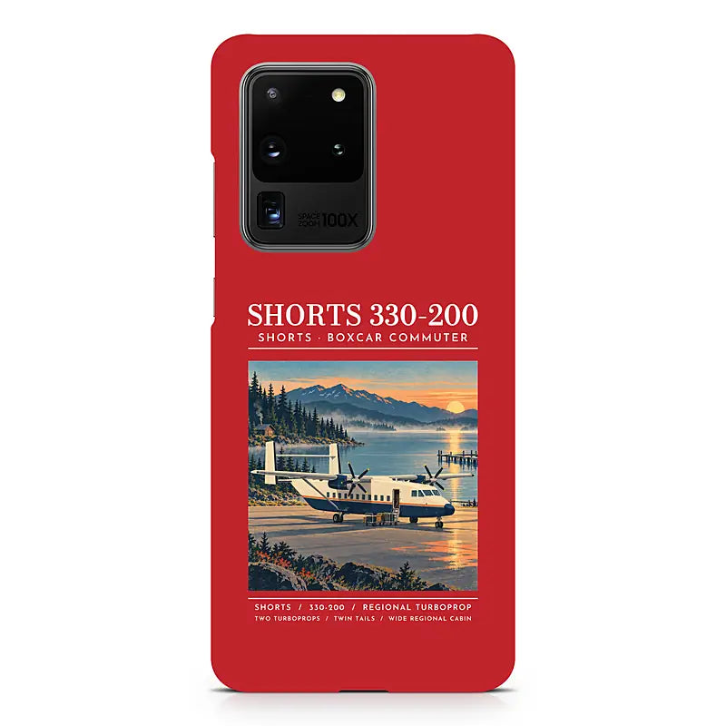 Shorts 330-200 - Poster - Samsung Case - Red