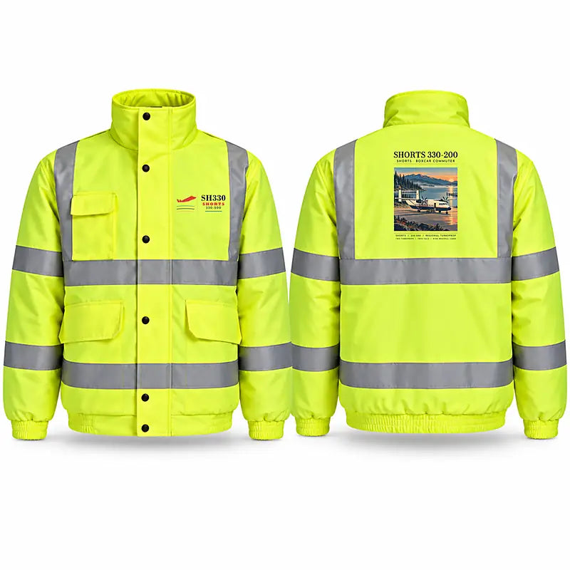 Shorts 330-200 Reflective Winter Jackets - Poster - Fluorescent Yellow