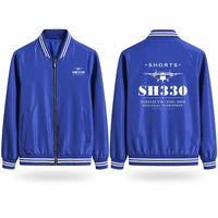 Thumbnail for Shorts 330-200 Stylish Jackets - Baseball Collar - Heritage - Royal Blue