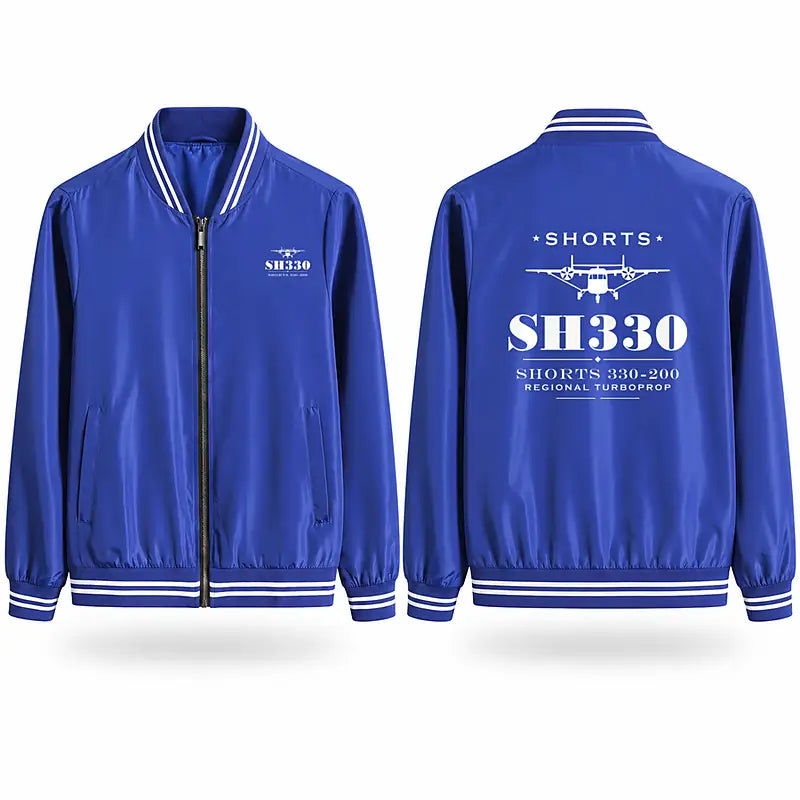 Shorts 330-200 Stylish Jackets - Baseball Collar - Heritage - Royal Blue