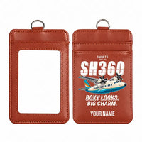 Thumbnail for Shorts 360-300 - Cartoon - ID Card Holder - Light Brown + Name