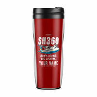Thumbnail for Shorts 360-300 - Cartoon + Name - Plastic (No Holder) - Red