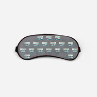 Thumbnail for Shorts 360-300 - Cartoon Pattern - Sleep Mask - Gray