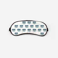 Thumbnail for Shorts 360-300 - Cartoon Pattern - Sleep Mask - White