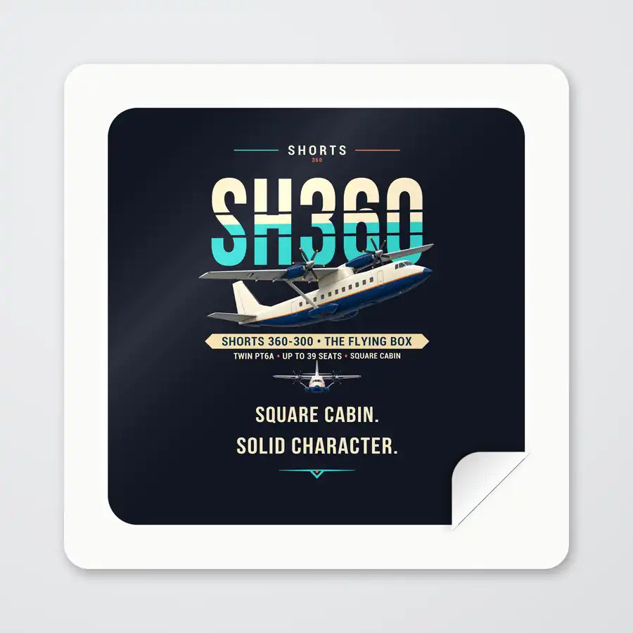 Shorts 360-300 - Original - Square Sticker - Peel